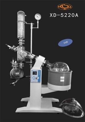 20 l rotacyjny parownik 20 l Rotovap 3.6L/min Automatyczne podnoszenie dźwigni 0-190mm