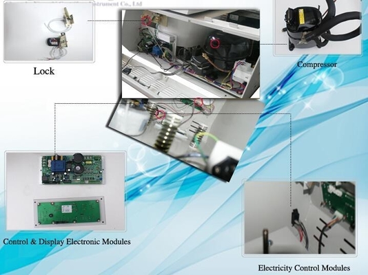 5 cali kolorowy LCD chłodny Centrifugator na bazie mikroprocesora