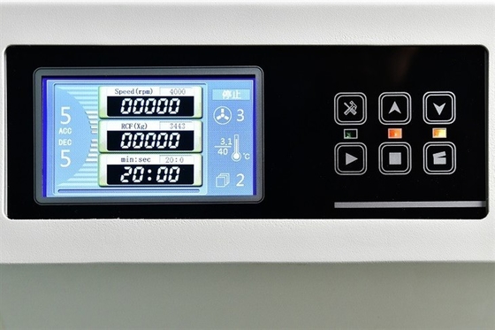 4x1000ml Stojąca na podłodze Niska Prędkość Chłodnicza Centrifuga 8000 obrotów / min