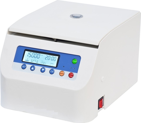 16500 obrotów na minutę Centrifugę Hematocrit Mikrocentrifugę 10x5 ml