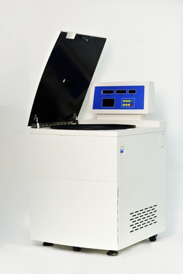 4 kubki Centrifugę o dużej pojemności podłogowej o pojemności 1000 ml z maksymalną kontrolą temperatury 22000 obrotów na minutę dla laboratoriów